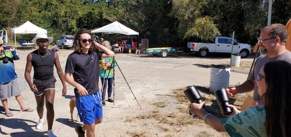 1:38:26 Laquron Morse and Andrew Jacobson, First All Male Kayak, from VSU CORE