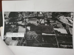 [Attachment B: wider view of annexation area]