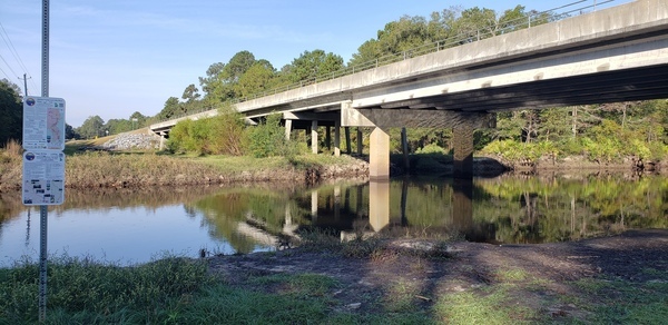 [Hagan Bridge Landing, Withlacoochee River @ GA 122 2021-11-04]