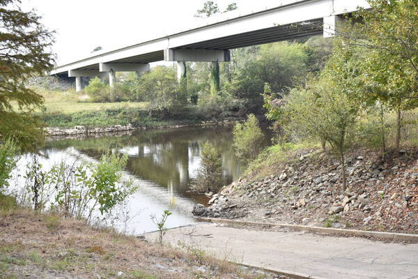 State Line Boat Ramp, Withlacoochee River @ GA 133 2021-11-04