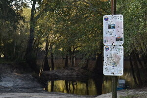 [Knights Ferry Boat Ramp Sign, Withlacoochee River @ 2021-11-04]