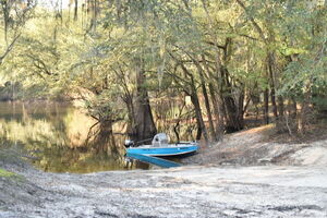 [Knights Ferry Boat Ramp Water Level, Withlacoochee River @ 2021-11-04]