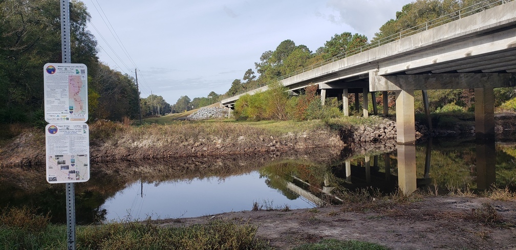 Hagan Bridge Landing, Withlacoochee River @ GA 122 2021-11-19