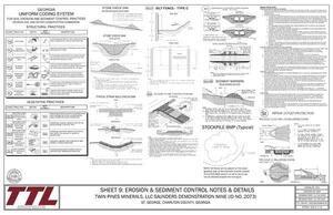 [SHEET 9: EROSION & SEDIMENT CONTROL NOTES & DETAILS]