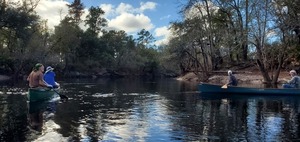 [Experienced paddlers, 11:40:58, 30.5519321, -82.7206510]