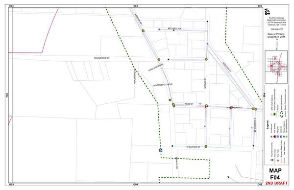 Quitman Sewer Mapbook Page 33