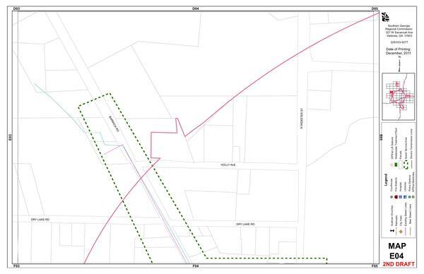 Quitman Sewer Mapbook Page 40