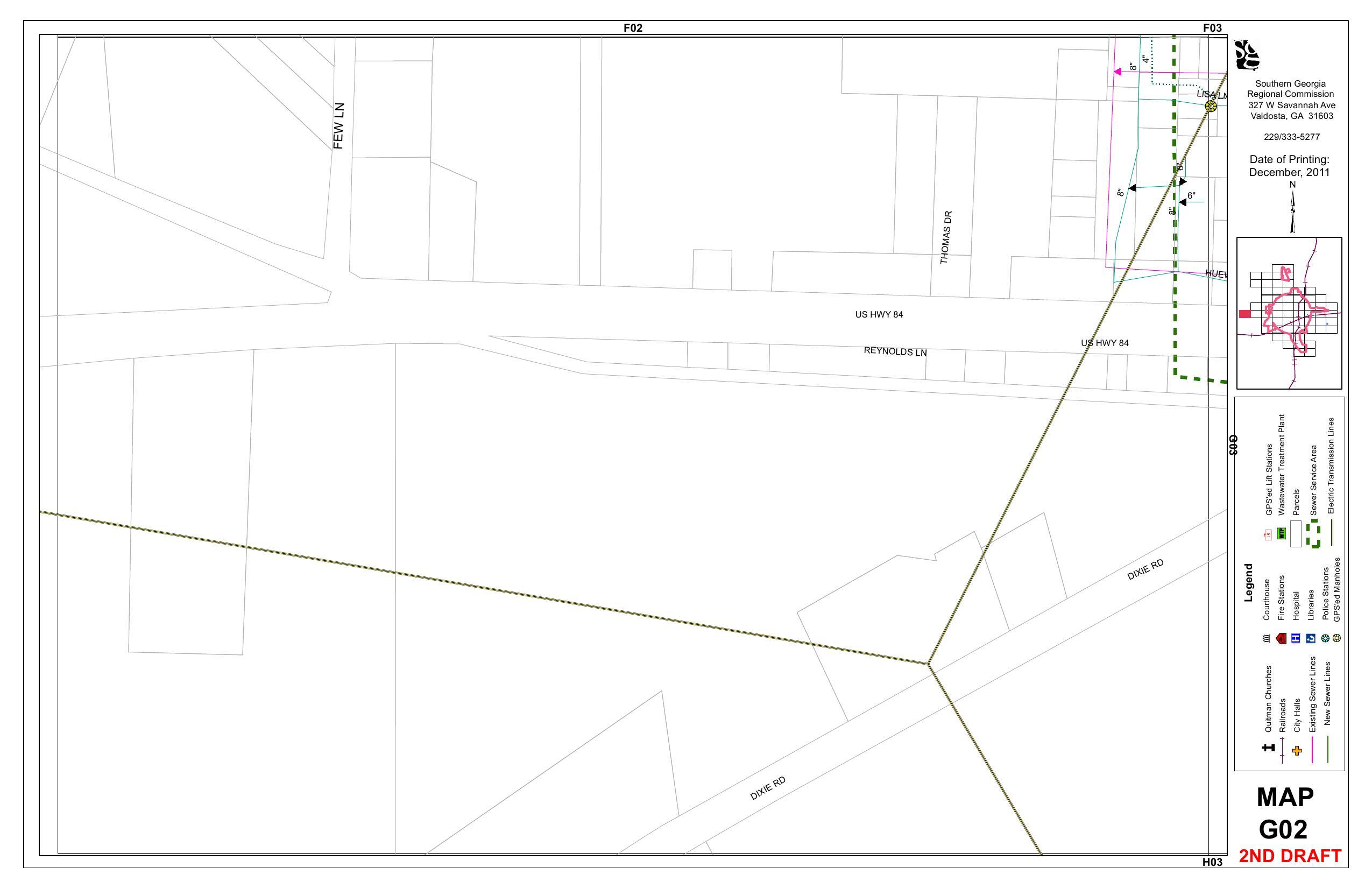 Quitman Sewer Mapbook Page 23