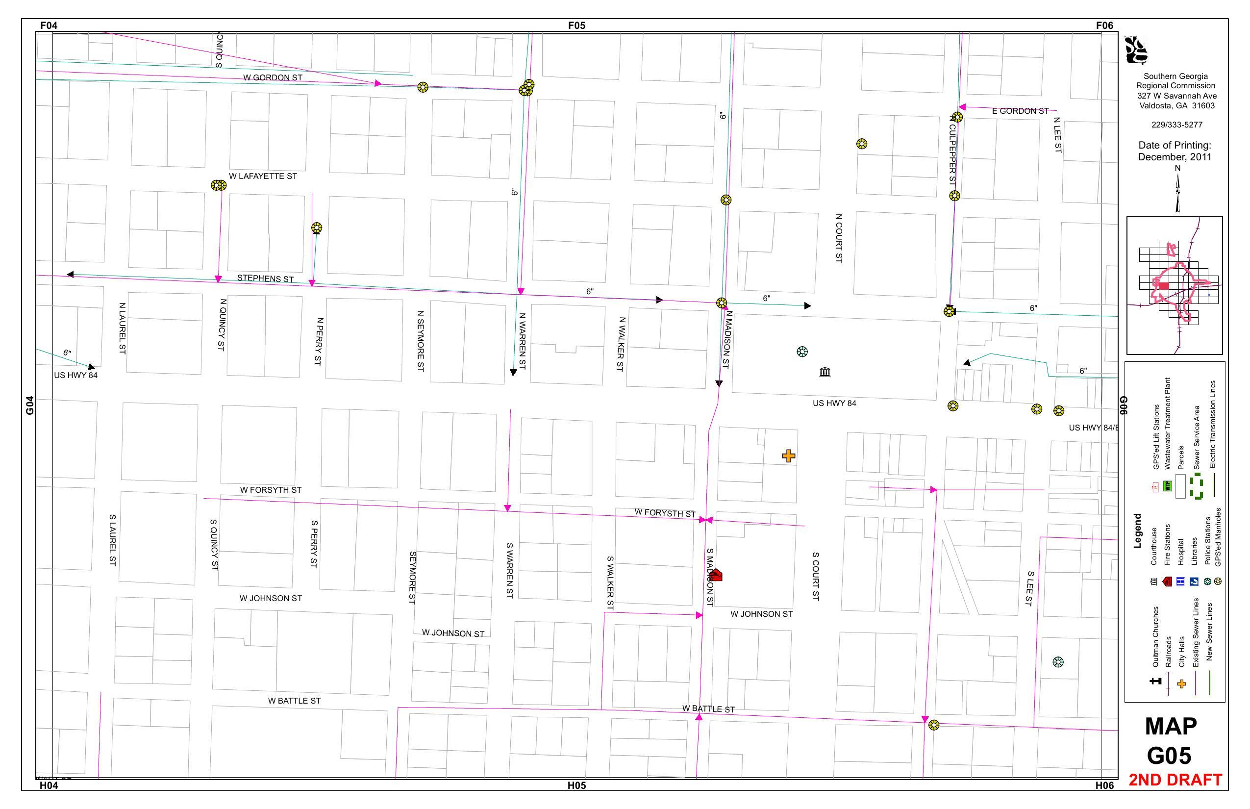 Quitman Sewer Mapbook Page 26