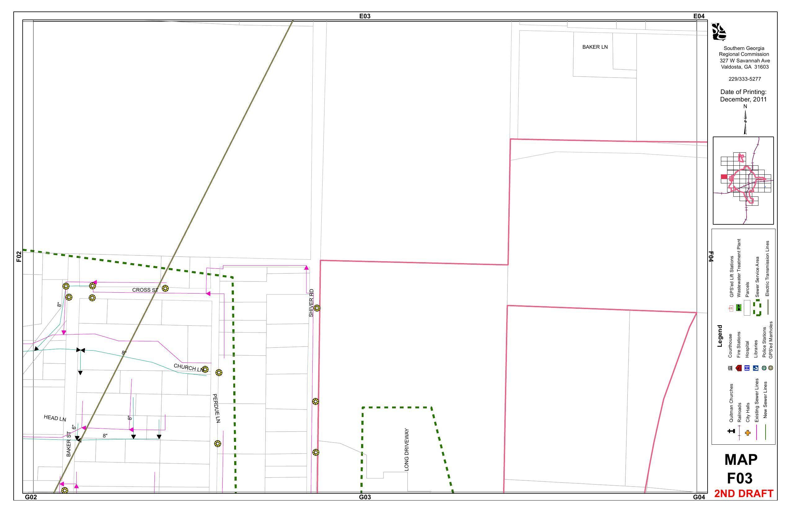 Quitman Sewer Mapbook Page 32