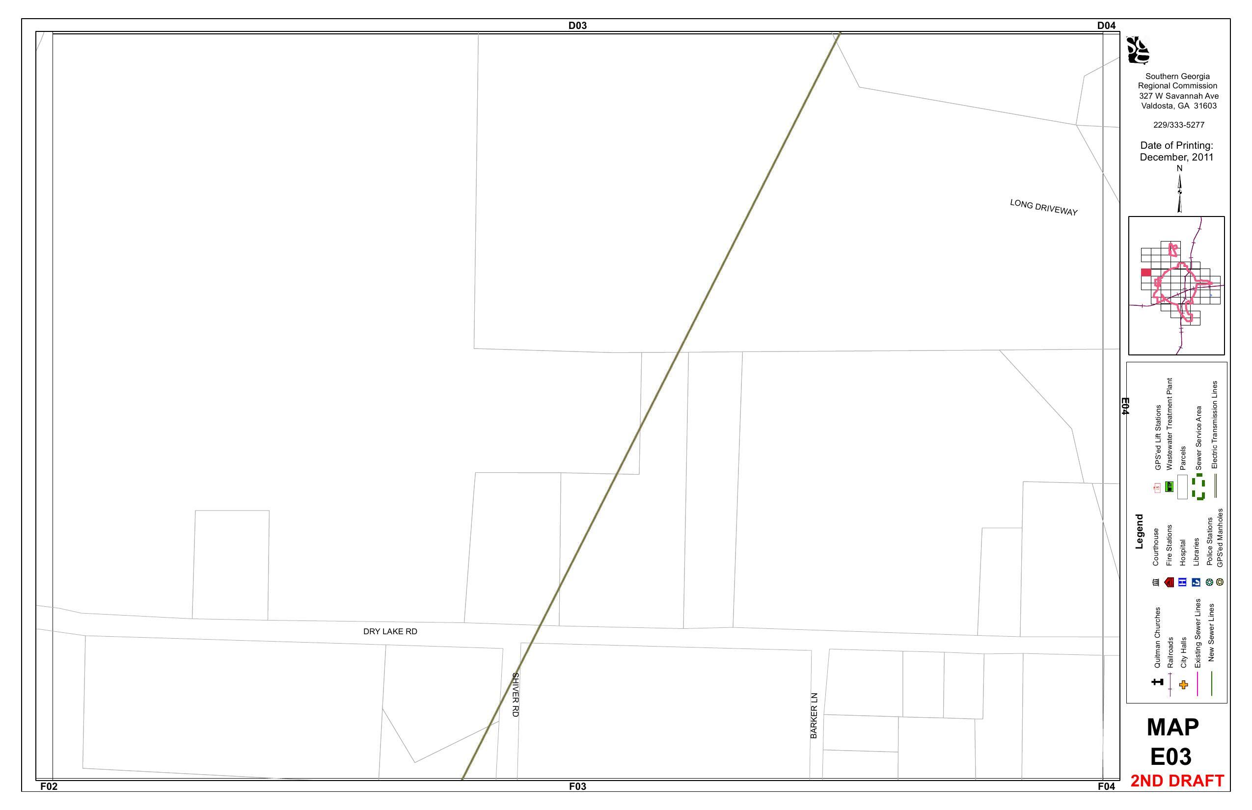 Quitman Sewer Mapbook Page 39