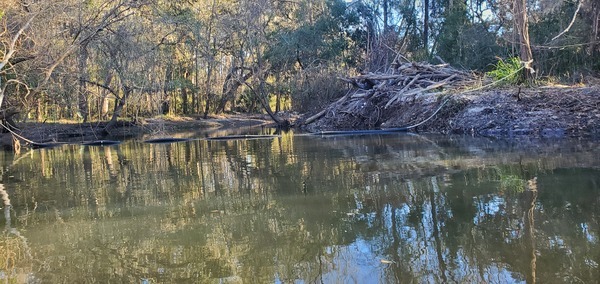 Old boom along the water, 16:17:04, 30.8625442, -83.3187616