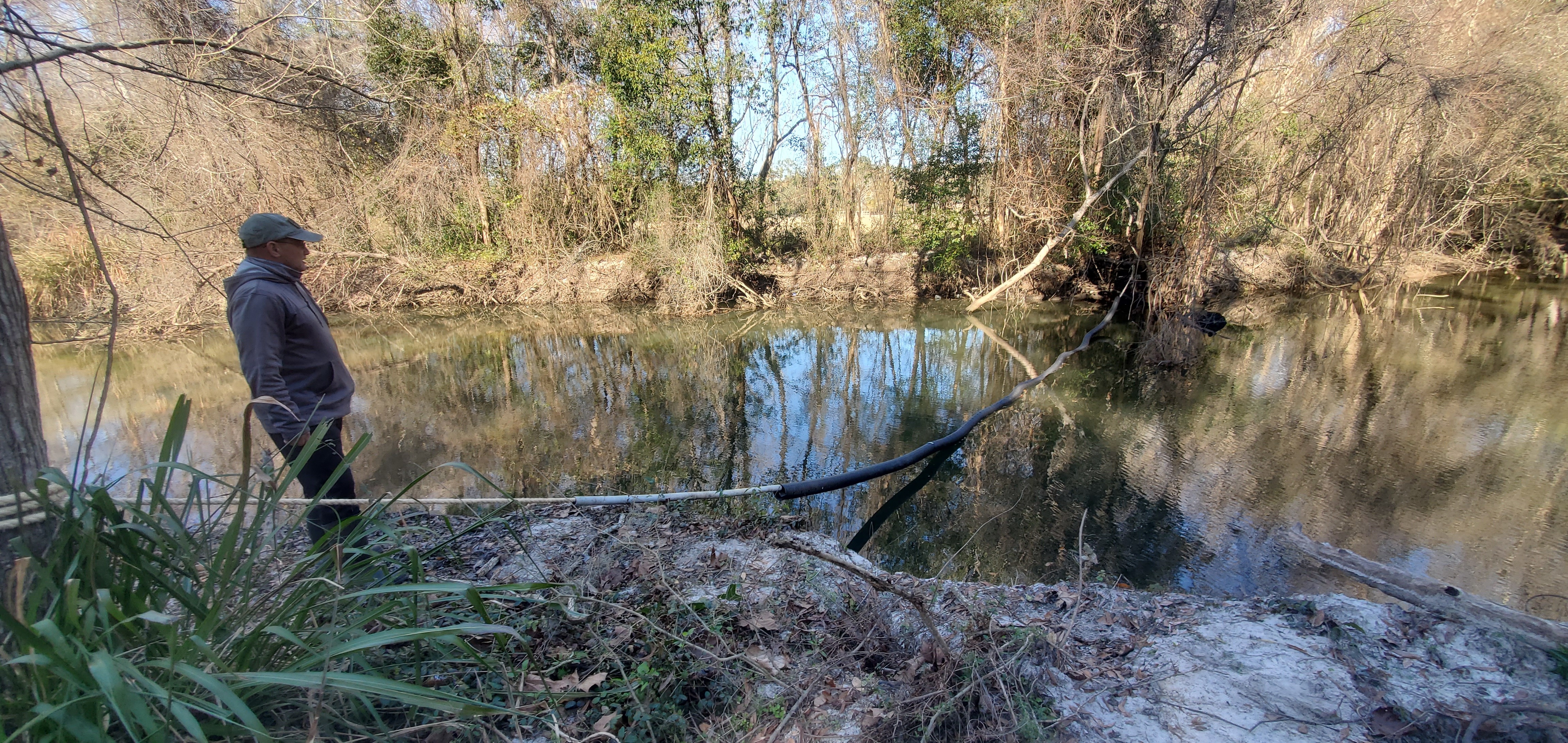 Lower creek water, 15:20:33, 30.8621814, -83.3187773