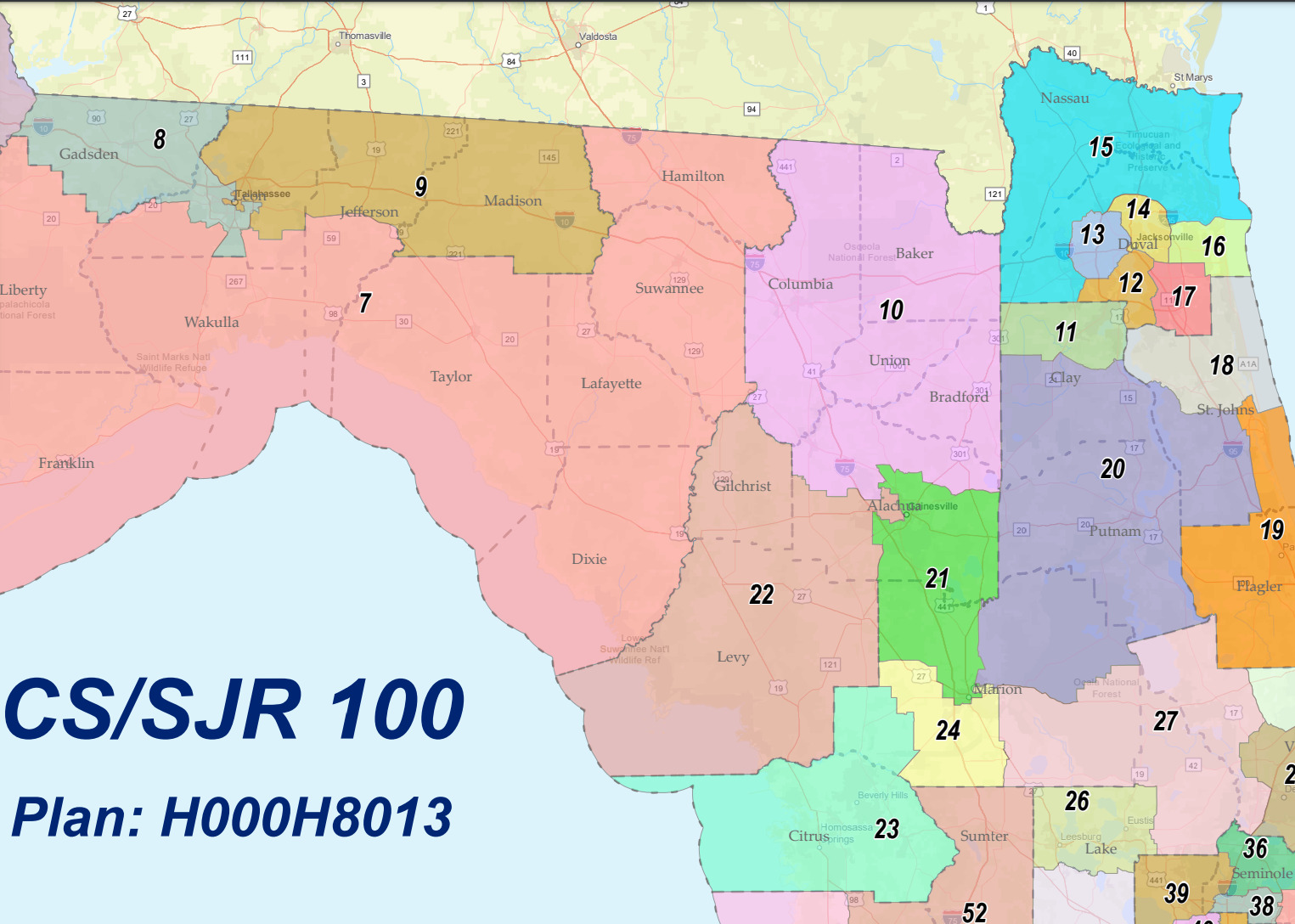 Florida State House Districts 2022-02-03