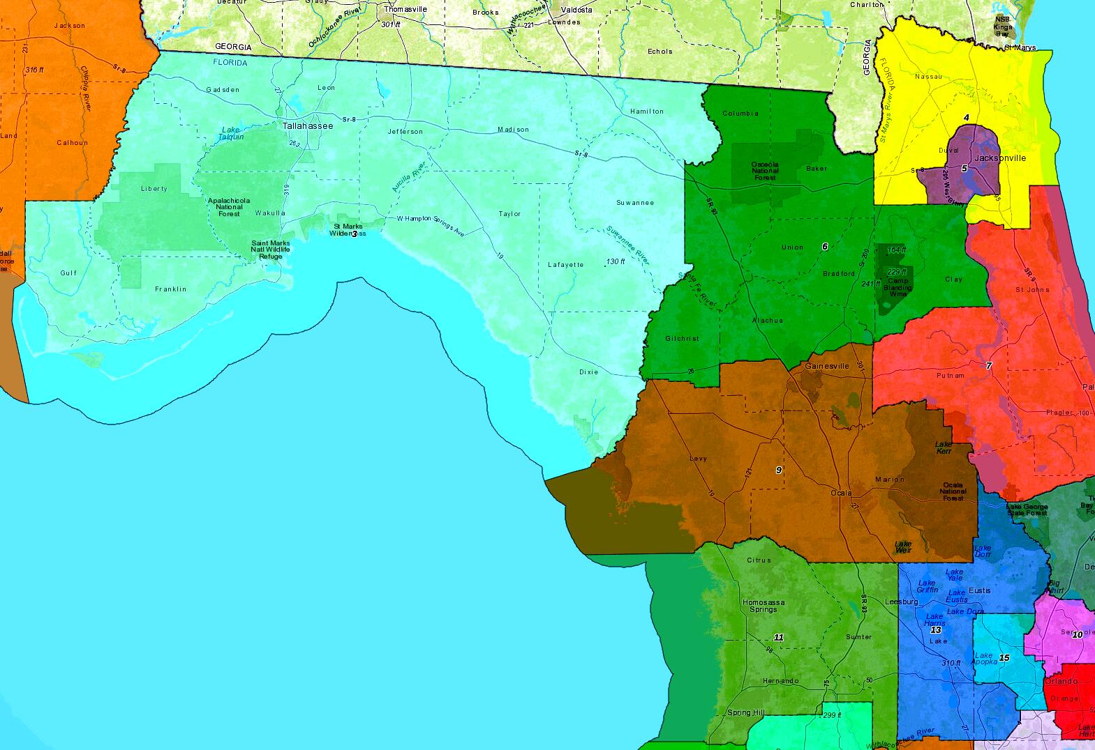 Florida State Senate Districts 2022-02-03