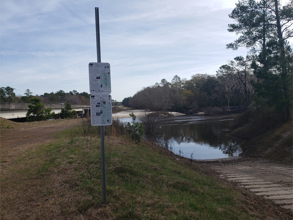 [Lakeland Boat Ramp, Alapaha River @ GA 122 2022-02-03]