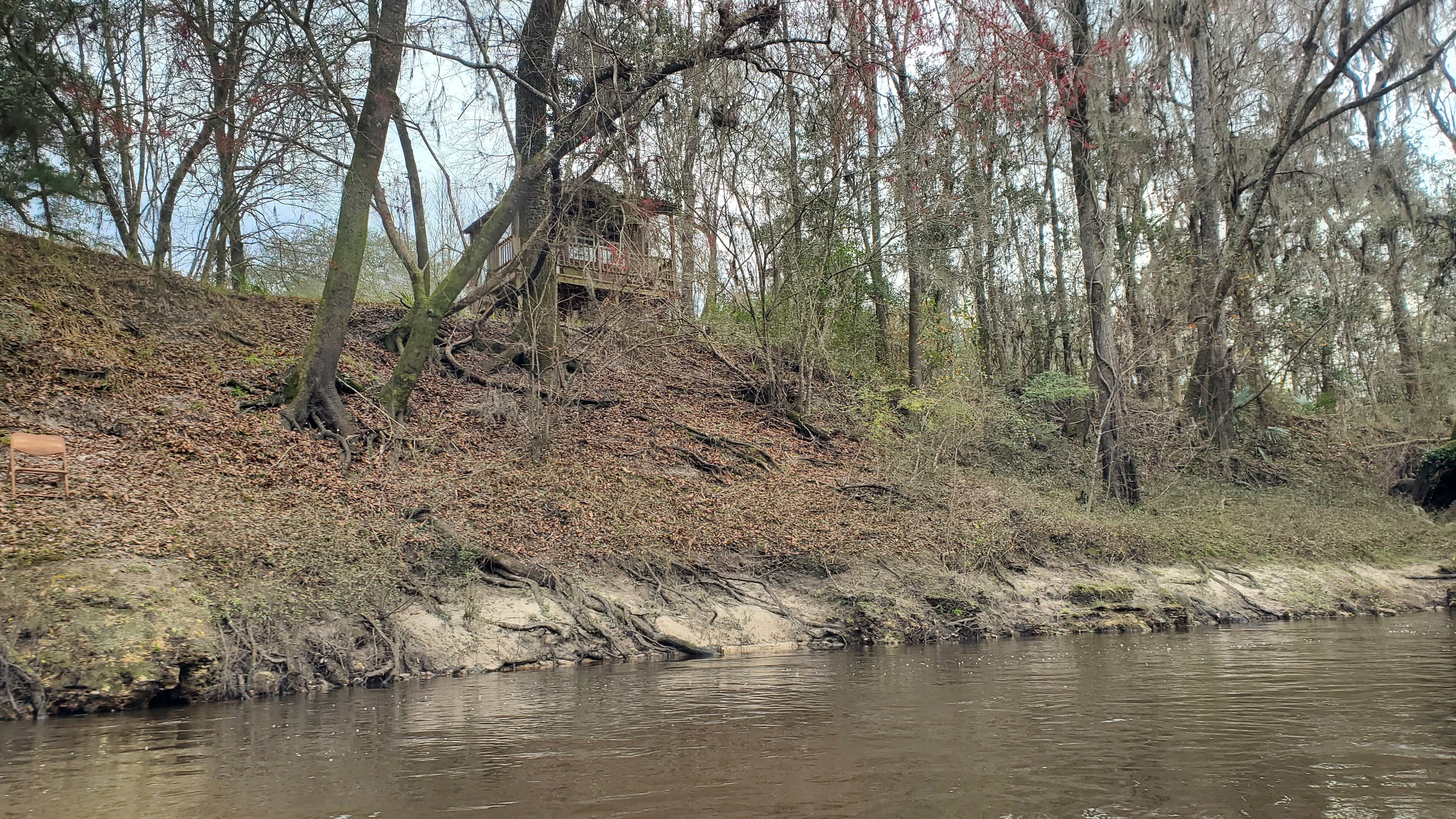 Gazebo on left (east) bank, 133447, 13:34:47, 30.4486039, -83.0919965