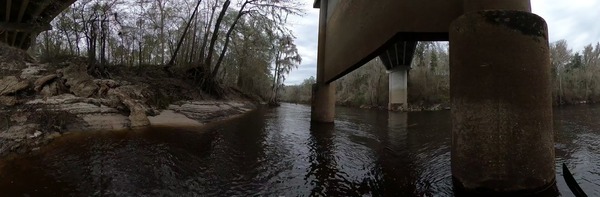 Emerging from CR 249 Bridge