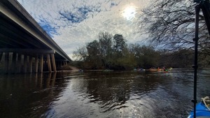 [Old Davenport's Ferry ran here, 10:23:20, 30.5287252, -83.0385210]