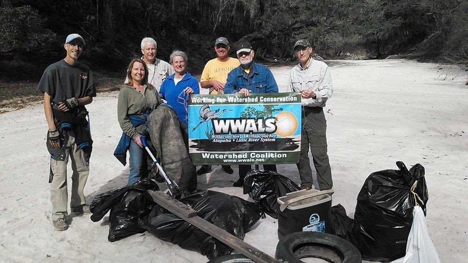 Dry Alapaha River Cleanup, 2014-12-20