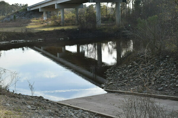 State Line Boat Ramp Water Level, Withlacoochee River @ GA 133 2022-02-10