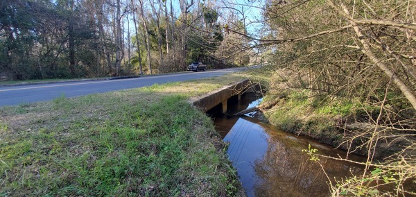 Bridge from upstream, 16:04:57, 30.8633415, -83.3018343