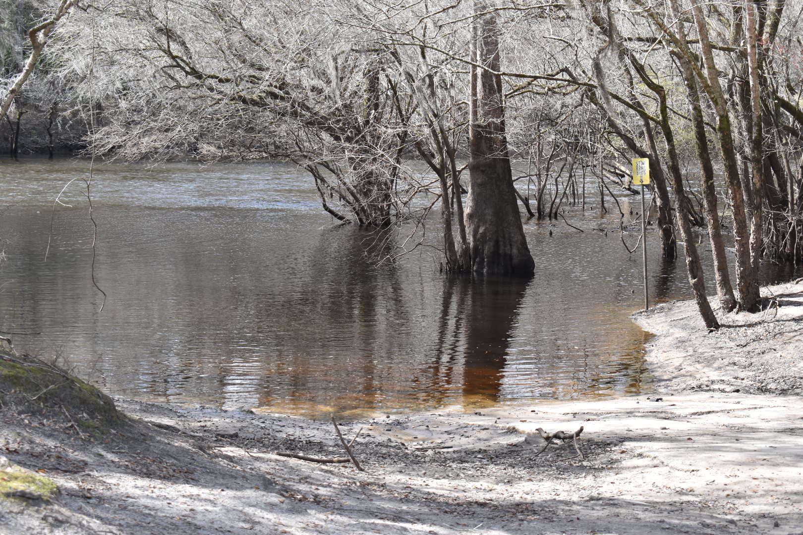 Knights Ferry Boat Ramp, Withlacoochee River 2022-02-17