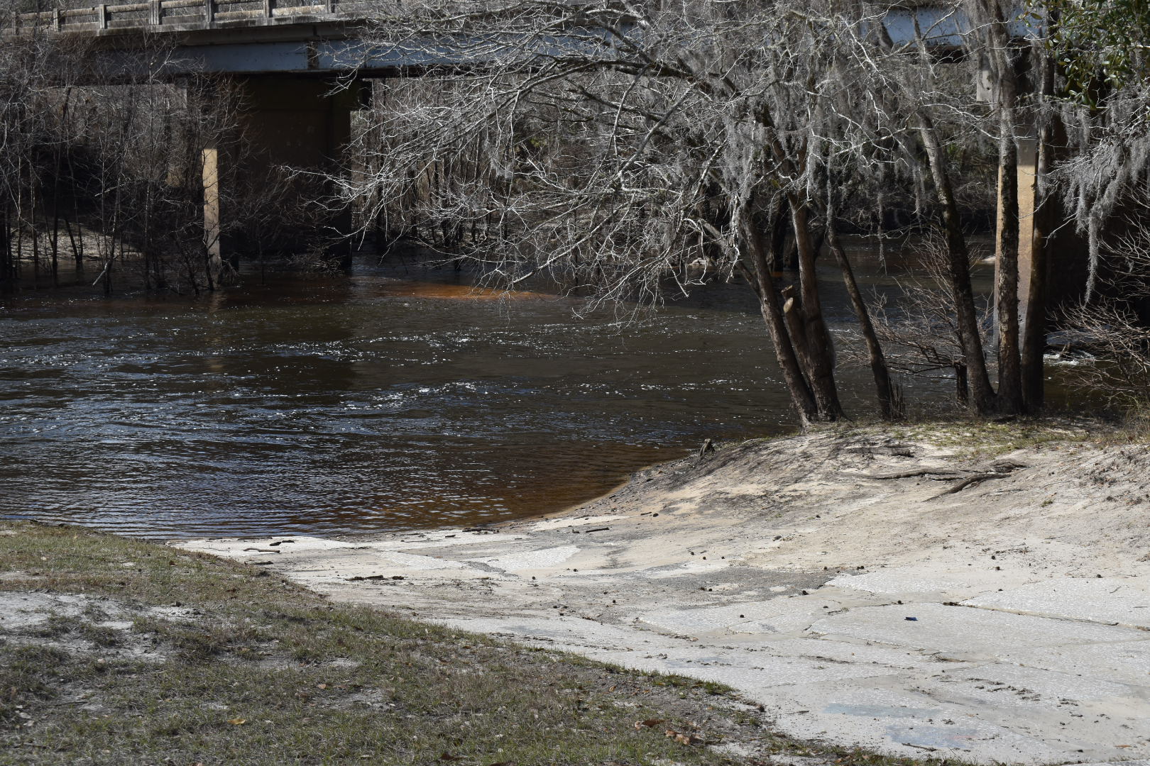 Nankin Boat Ramp, Withlacoochee River @ Clyattville-Nankin Road 2022-02-17