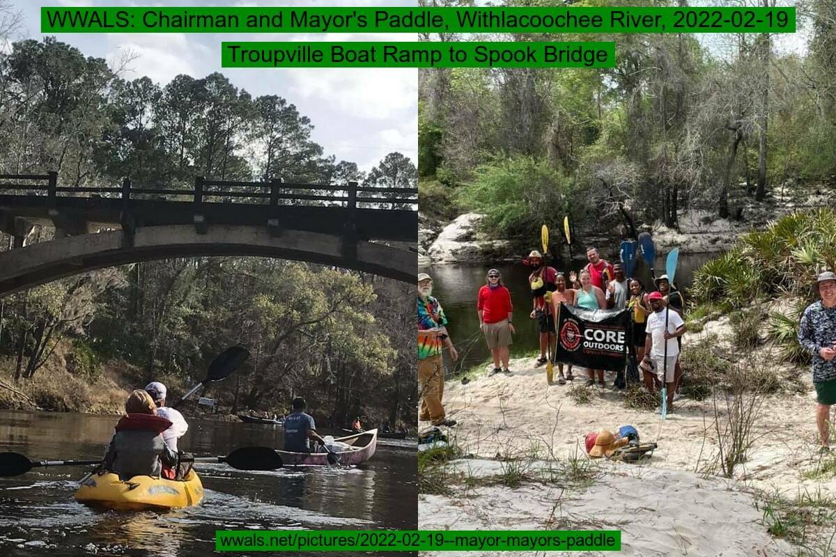 Troupville to Spook Bridge, Withlacoochee River