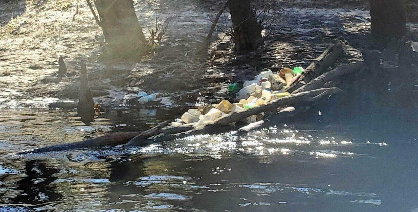 Trash, Little River, Mayor and Chairman's Paddle 2022-02-19