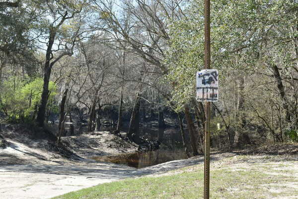 Knights Ferry Boat Ramp Sign, Withlacoochee River