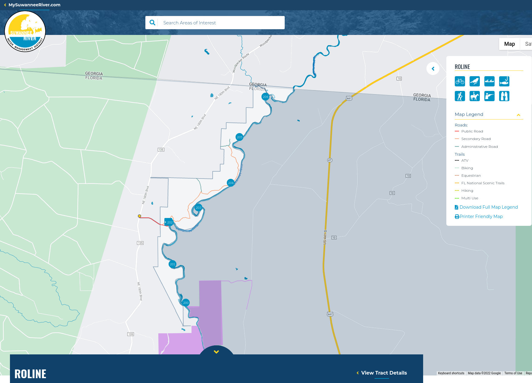 Roline Tract, SRWMD