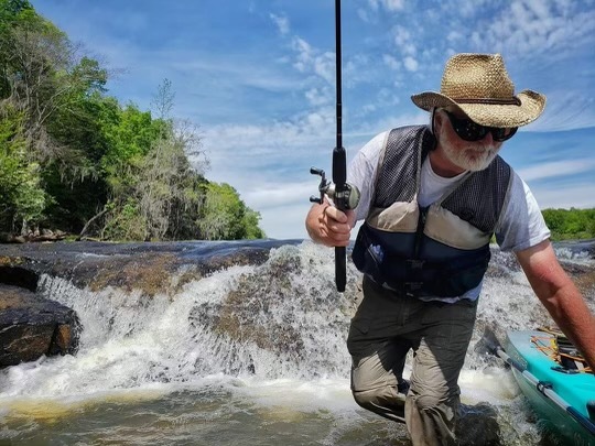 Gordon Rogers, Flint Riverkeeper, kayak