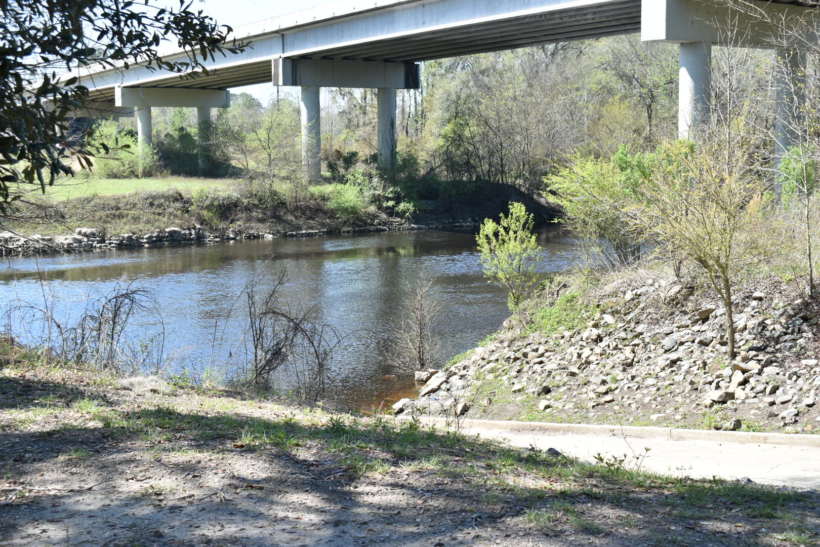 State Line Boat Ramp, Withlacoochee River @ GA 133 2022-03-17