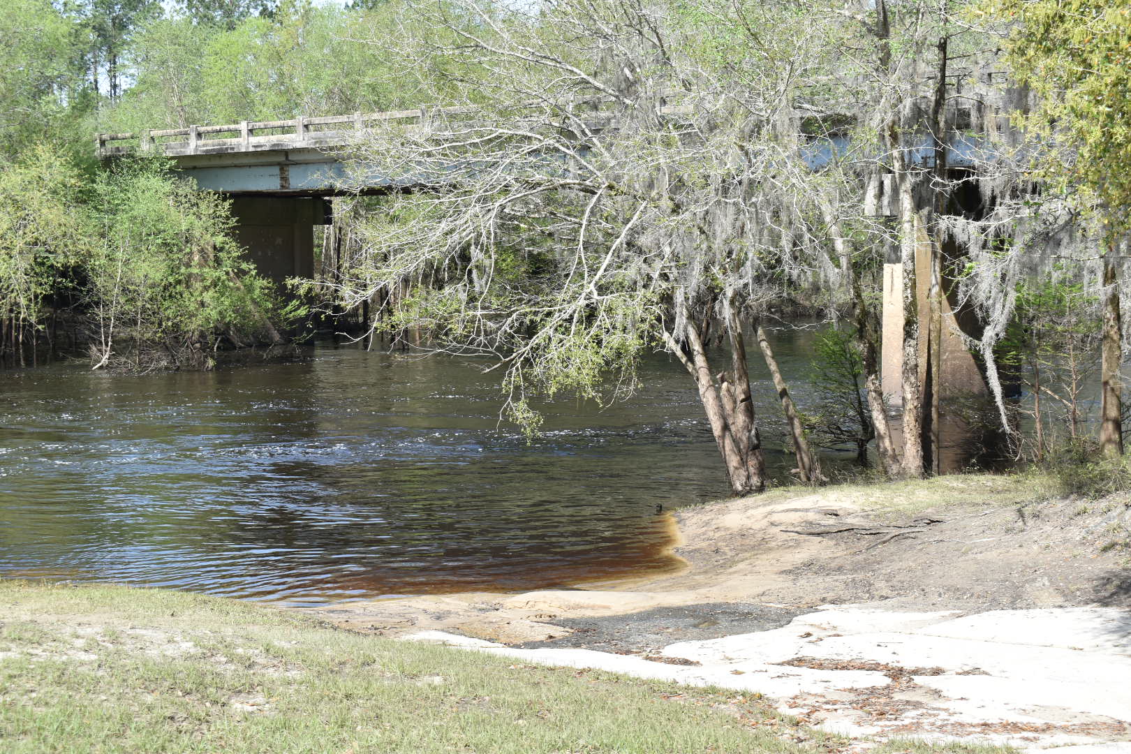 Nankin Boat Ramp, Withlacoochee River @ Clyattville-Nankin Road 2022-04-01