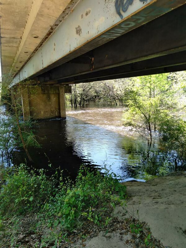 Nankin Boat Ramp Bridge, Withlacoochee River @ Clyattville-Nankin Road 2022-04-15