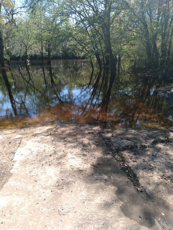 Knights Ferry Boat Ramp, Withlacoochee River 2022-04-15