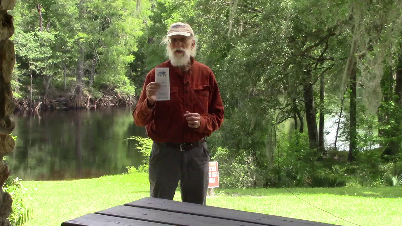 Movie: RTCW like First Amendment for Water --John S. Quarterman, Suwannee Riverkeeper (142M)