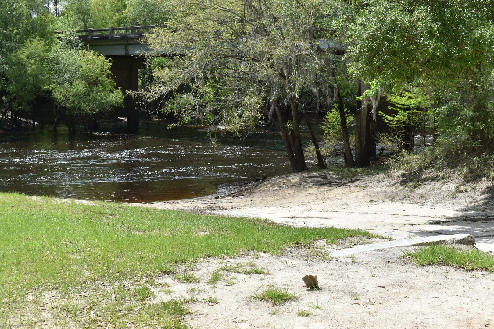 Nankin Boat Ramp Sign, Withlacoochee River @ Clyattville-Nankin Road 2022-04-21