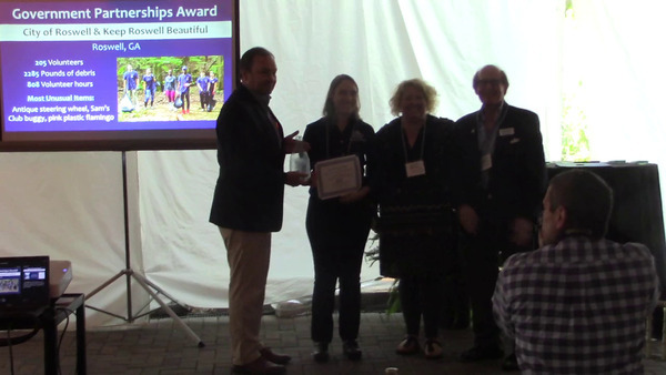 Movie: Government Partnerships Award: City of Roswell & Keep Roswell Beautiful (22M)