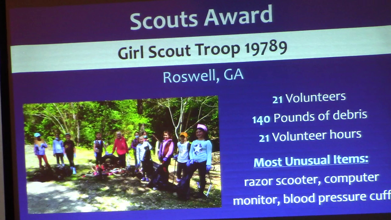 Movie: Scouts Award: Girl Scout Troop 19789, Roswell, GA (23M)