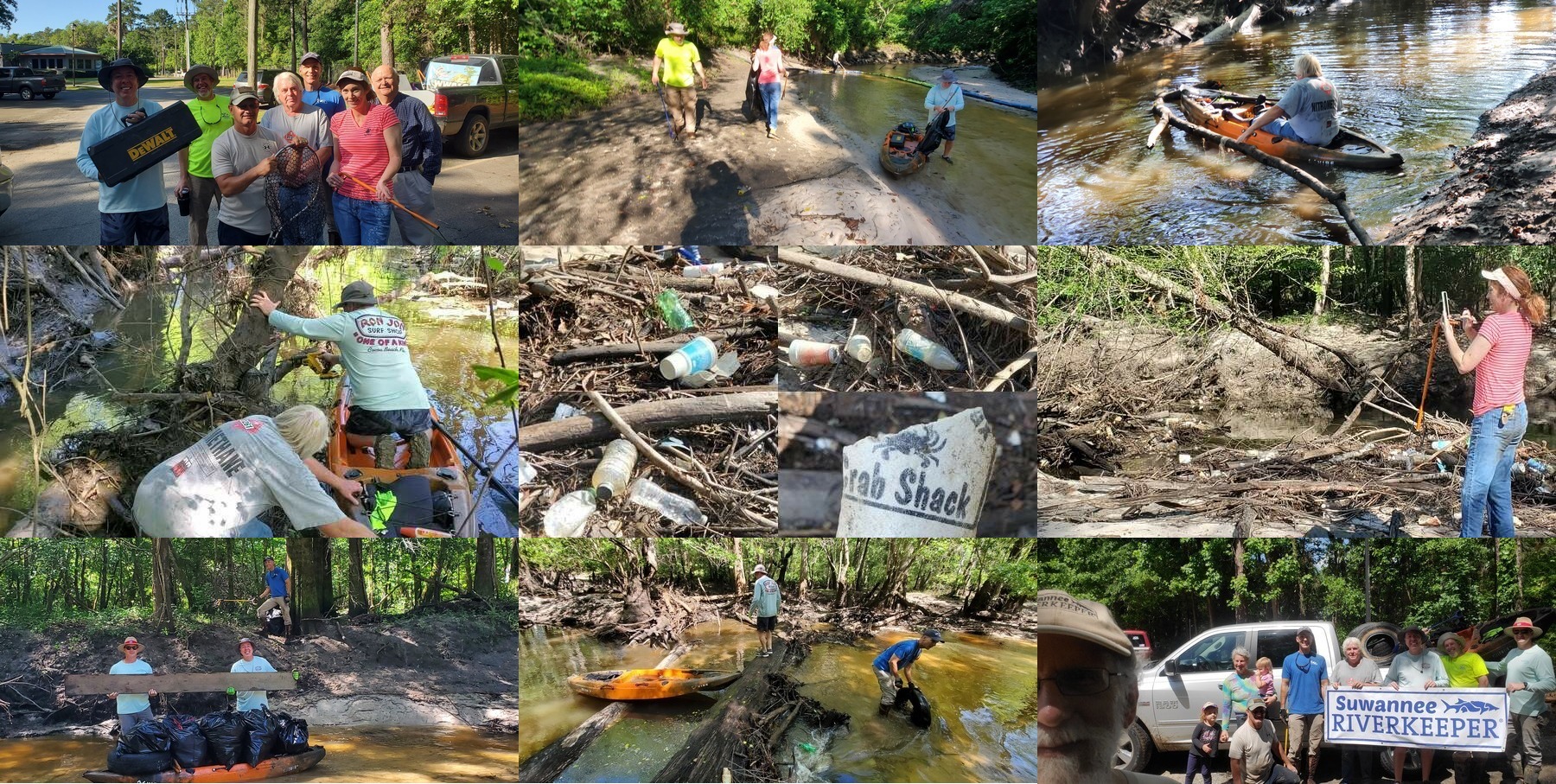 Sugar Creek, Withlacoochee River, trash, Valdosta Mayor and Council