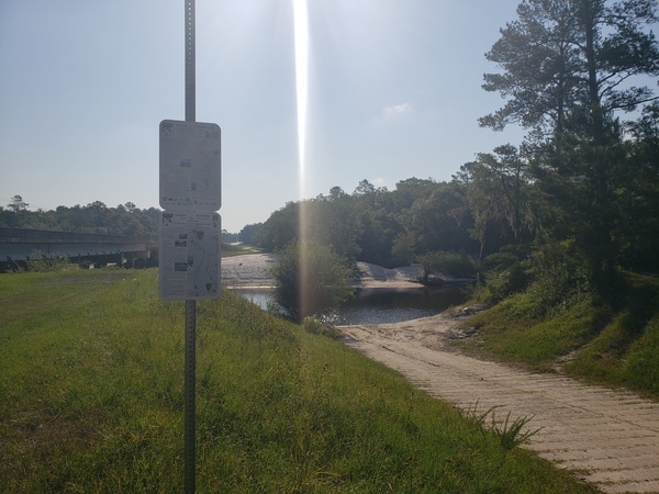 Lakeland Boat Ramp, Alapaha River @ GA 122 2022-05-19