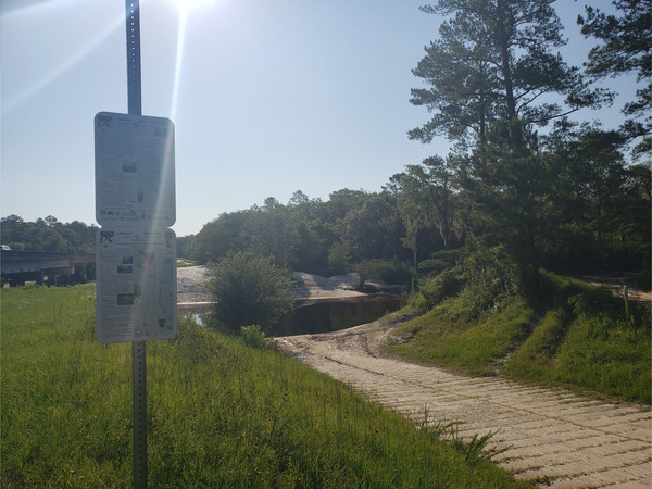 Lakeland Boat Ramp, Alapaha River @ GA 122 2022-06-02