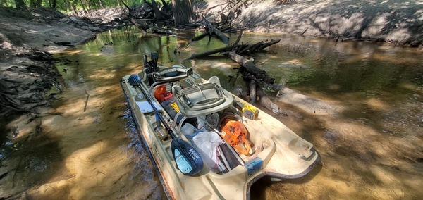 WWALS chainsaw boat, 10:41:41, 30.8638344, -83.3223667