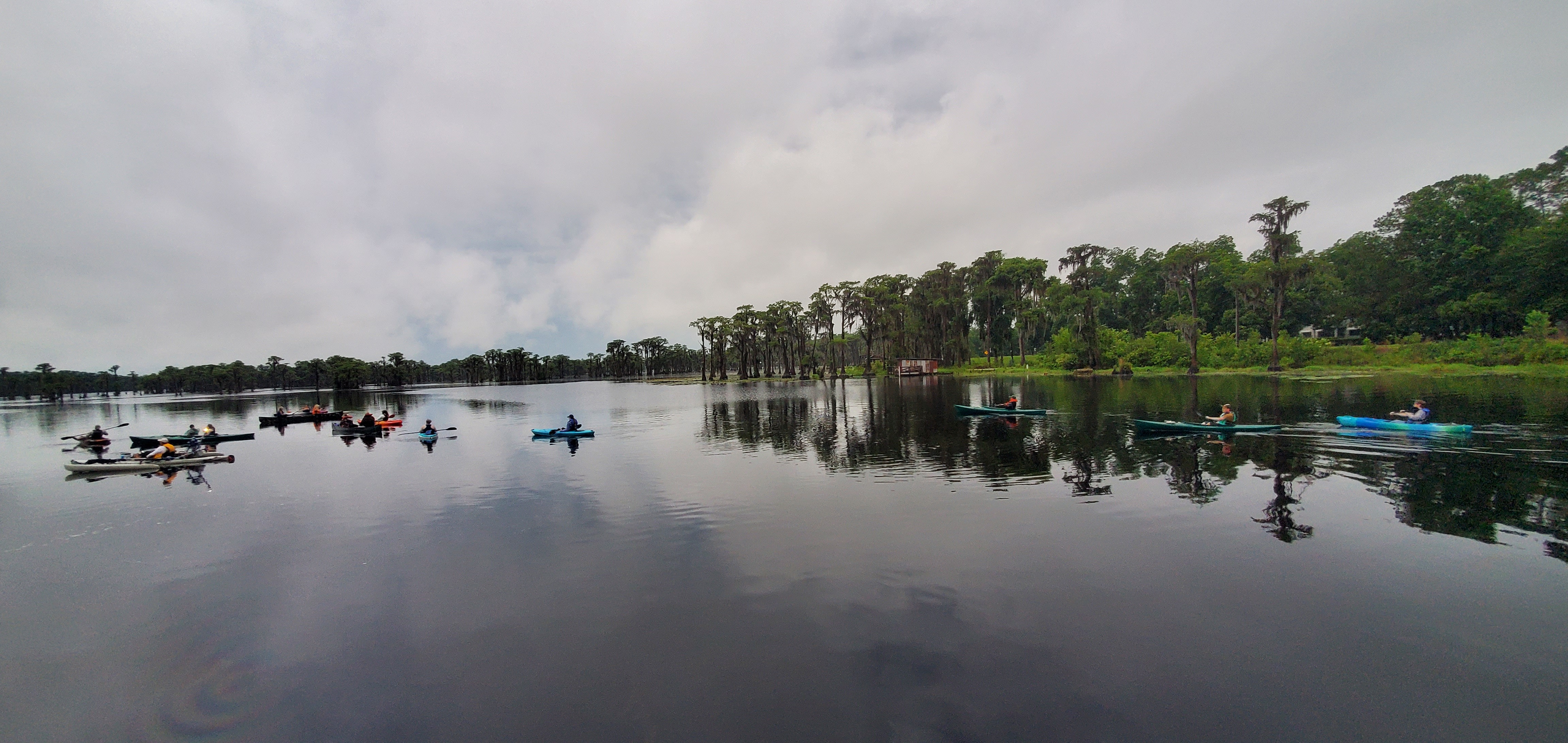 All the paddlers