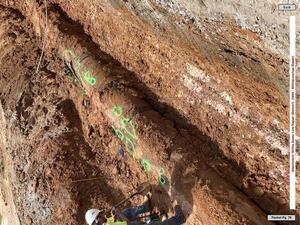 [Photo: WWTP sewer line repair Before 1]