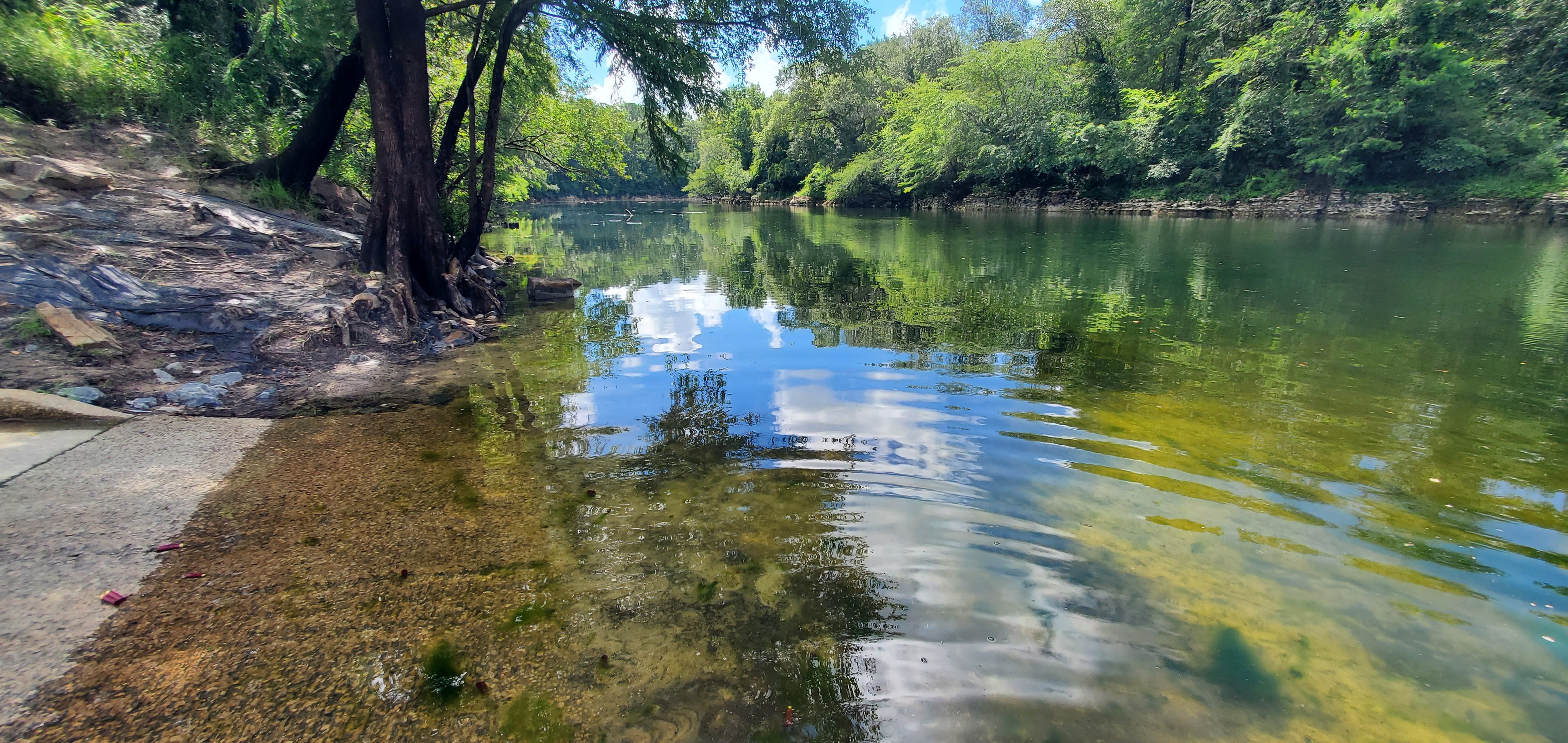 Downstream, State Line Boat Ramp, 11:40:29, 30.6357536, -83.3112776