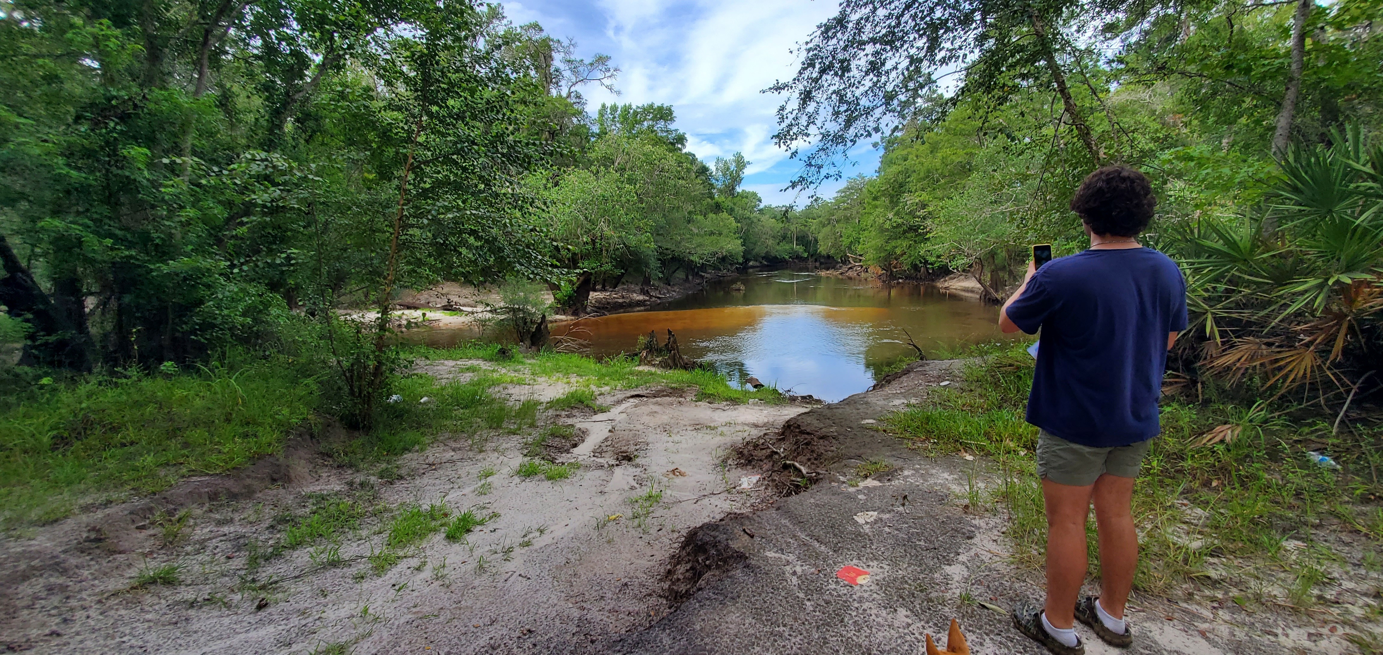 Little River Confluence, 09:35:37, 30.8472453, -83.3474851