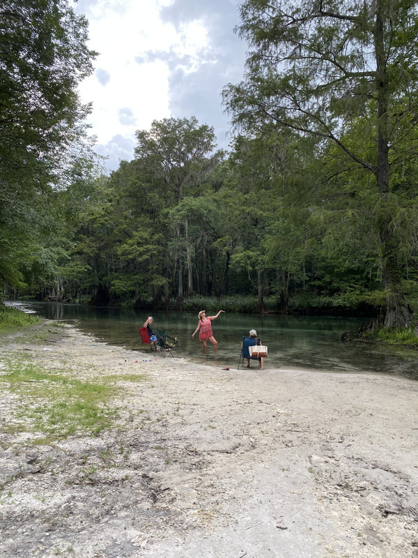 Hodor Park, Ichetucknee River @ SW Riverside Ave. 2022-07-07